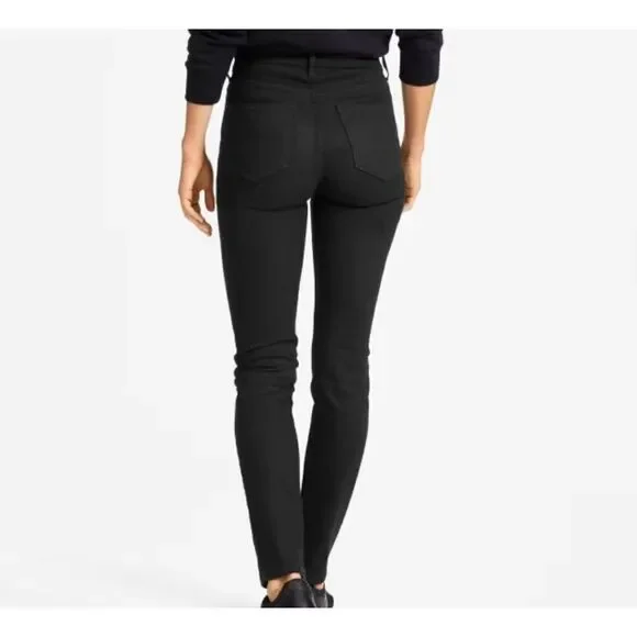 NWT Everlane black The High-Rise Skinny ankle Jeans sz 23 - Picture 2 of 6
